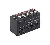 Dispenser Stereo Mini Mixer Stereo Passivo For Apparecchiature DJ Da Studio Dal Vivo Mixer Audio Piccolo RCA A 4 Canali
