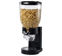 Dispenser Storage Dosatore Distributore Erogatore Cereali Pasta Caramelle Dolci Frutta Secca Singolo con Rotella Contenitore 500gr e Dosatore Interno La colazione è il pasto più importante della giorn