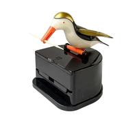 Dispenser Stuzzicadenti Graziosa Scatola Organizer Decorativa A Forma Di | Distributore Di Stuzzicadenti A Forma Di Picchio Per Casa Tavolo Da Pranzo Caffè Festa Ristorante dorate di nero