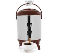 Dispenser termico per bevande calde e fredde, struttura in acciaio inox per una maggiore durata e mantenimento della temperatura, ideale per servire latte, tè, caffè a feste ed eventi