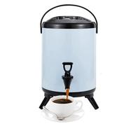 Dispenser termico per bevande calde e fredde, struttura in acciaio inox per una maggiore durata e mantenimento della temperatura, ideale per servire latte, tè, caffè a feste ed eventi