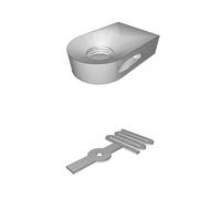 Dispenser Tubetto a Muro Supporto per Dentifricio Pasta Lavamani Spremitore 3D