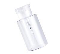 Dispenser vuoto a pompa per rimuovere lo smalto, contenitore cosmetico per manicure, trasparente, 100 ml