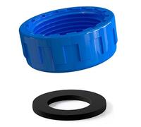 Dispensio per lavello cucina tappo di blanking del tubo, trappola per elettrodominanza filo femminile tappo di blanking, raccordi idraulici per lavatrice, per giunti e tubi blu 25mm