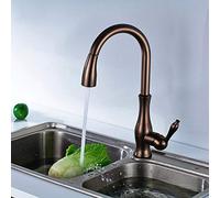 Dispenzzinando rubinetti cucina con sensore intelligente con spruzzatore a tiro verso il basso, rubinetto attivato tocco, rubinetto da cucina in ottone a manico singolo a singolo foro, Chrome Beauty
