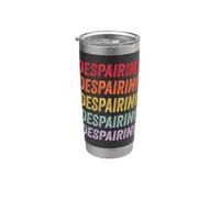 Disperazione Bicchiere termico in acciaio inox doppia parete