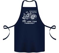 Dispersione Olio Moto Motocicletta Motociclista Cotone Grembiule 100% Biologico