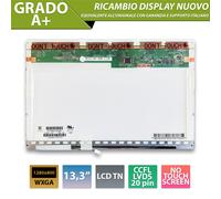 Display 13,3 compatibile con E-System 1201 4113 [20pin CCFL 1280x800]
