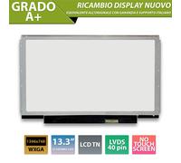 Display 13,3 compatibile HP G0R75PA J7F16UP L1S07EA N1A44EA [40pin 1366x768]