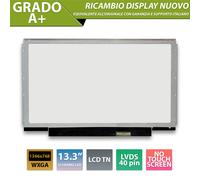 Display 13,3 compatibile HP G2R55UP J7V33PA L1T45EAR N1A98ES [40pin 1366x768]