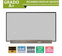 Display 15.6 compatibile con HP Zbook 15u G6 6YV52AA 3N754UP [40pin UHD]