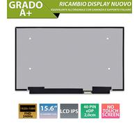 Display 15.6 compatibile con MSI GS66 Stealth MS-16V1 [40pin 1920x1080 240Hz]
