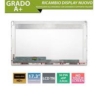 Display 17.3 compatibile con Lenovo G70-35 (Type 80Q5) [30 pin 1600x900]