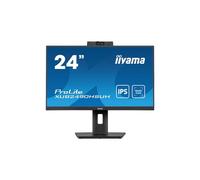 DISPLAY 23,8 IIYAMA Pannello IPS con webcam e microfono 4ms FHD 1920x1080 250 cd/m2 100Hz HDMI DisplayPort USB-HUB(3x3.2) Altoparlanti Supporto regolabile da 15 cm con rotazione - Nouvo