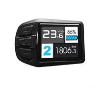 Display a colori per bicicletta elettrica, 24 V, 52 V, con connettore SM, compatibile con protocollo OMD 2 per velocità, chilometraggio e visualizzazione del codice di errore