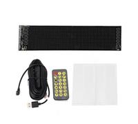 Display a LED 16x64 pixel Bluetooth App Control di controllo Programmabile IP65 Acqua Acqua Segno a LED flessibile alimentato USB per bar ristoranti Shops Parties Concerti