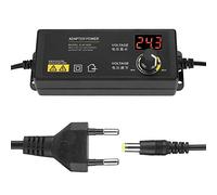Display a LED Adattatore di Alimentazione Regolabile con Protezioni Multilivello Uscita 3A/9-24V