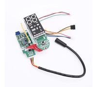Display a LED cruscotto per scooter elettrico Ninebot Max G2, schermo in alluminio PCB, parte di ricambio resistente all'usura con cavo da 202 mm, colore verde
