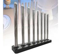 Display a LED per spettro musicale con analizzatore audio MIC, ingresso AUX da 3,5 mm, modalità preimpostate multiple per spettacolo di luci dinamiche, ideale per appassionati di musica e elettronica