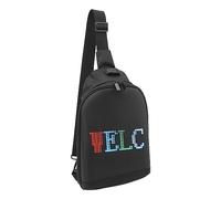 Display a LED Schermo Programmabile Zaino Anime Alimentatore USB Borsa a Tracolla Impermeabile per la pubblicità