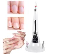 Display a LED Verder per unghie - File per unghie cordless ricaricabile, levigatrice per unghie, 3 modalità Policiere a penna a penna a manicure regolabile, smerigliatrice professionale per manicure e