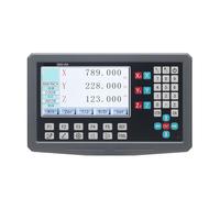 Display a lettura digitale a 3 assi imposta DRO con sensore encoder righello righello in vetro 3 pezzi Greating for fresatura tornio Comodo per la lettura(2-3VA K35 K300 KA300)