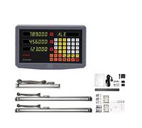 Display a lettura digitale a 3 assi Set DRO SDS3MS 3PCS Sensore encoder righello scala lineare in vetro 5μm KA300 70~1020mm Tornio(3MS 1020X2 570 5MM)