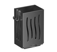 Display A Muro A Muro - Spazio Di Conservazione Per Bacchette Di Scarico | Holdeer Di Utensili Multifunzionale Con Drenaggio | Porta Di Drenaggio Per Il Taglio Per L'organizzazione E L'arredamento Del