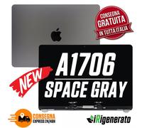 Display A1706 Macbook Pro 13" schermo completo OEM Apple Space Gray
