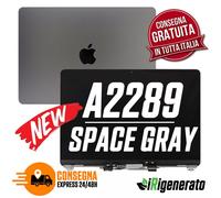 Display A2289 Macbook PRO 13.3 schermo APPLE ORIGINALE OEM - Space Gray