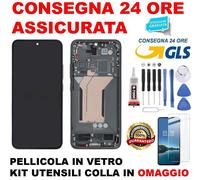 DISPLAY AMOLED FRAME ORIGINALE PER XIAOMI 14 23127PN0CG TOUCH SCREEN NERO 6,36"