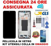 DISPLAY AMOLED FRAME ORIGINALE XIAOMI MI 12T 22071212AG 12T PRO 22081212UG NERO