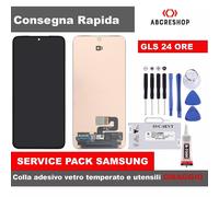 DISPLAY AMOLED ORIGINALE SERVICE PACK PER SAMSUNG S25 SM S931B TOUCH + SENSORE