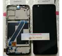 DISPLAY AMOLED+TOUCH SCREEN ORIGINALE ONEPLUS 5T A5010 NERO VETRO OLED LCD NUOVO