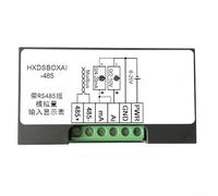 Display analogico digitale di ingresso con interfaccia RS485 per tensione 0 10V, corrente 0 20mA supporto del sensore di monitoraggio dei dati e comunicazione