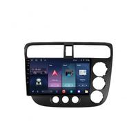 Display Android Auto per Honda Civic 2000-2006 con Wireless Carplay e Android Auto, Radio Fm Rds/Tipo C, Mirror Link, Fm Radio, Telecamera di Backup, 4 Nucleo 4G+64G