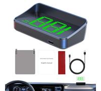 Display Auto A Proiezione Per Auto | GPS HUD Display per Parabrezza Auto,Velocimetro Portatile Regolabile Indicatore Per Manubri Moto