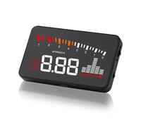 Display Automatico X5 Smart Car HUD Obd2 Head Up Display Indicatore Digitale Temperatura Del'acqua Tensione Allarme Proiezione Schermo Multifunzione