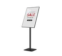 Display Avviso Menu Stand,A2 Poster Stand Supporto per Cartello da Terra Supporto per Cartello in Alluminio Regolabile,per attività di Shopping per Centri Commerciali per Matrimoni Guida cartelloni