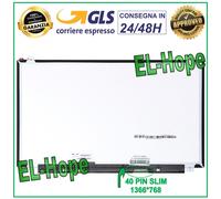 DISPLAY B156XW04 V.0 LCD NOTEBOOK 15.6" 40 PIN SLIM 1366768 SCHERMO HD LED