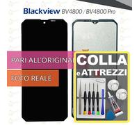 DISPLAY BLACKVIEW BV4800 / BV4800 PRO SCHERMO VETRO LCD TOUCH +COLLAeKIT