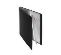 Display Book Polypropylene 20 Pockets A4 - Pack of 1 Black