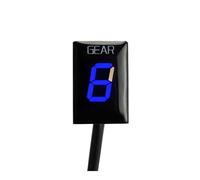 Display Cambio Moto Per La Per RR CBR600 Per CBR 600RR Per CBR600RR 1-6 Leva Visualizzazione Della Velocità Indicatore Di Marcia Del Motociclo Display Meter(Blue)