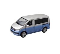 Display Cars 1:32 per Volkswagen T6 Multivan modello auto pressofuso monovolume porta apribile adatto per decorazione collezione o regalo (blu)