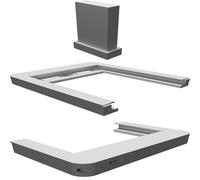 Display Case for Kindle Fire HD8 Wall Mount with Button Access Housing