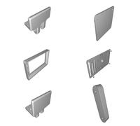 Display Case for PanelDue 7i with Mount Arm for 2020/3030 Extrusions