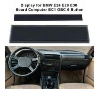 Display Centrale Auto Per BMW 3 Series E30 E28 Computer Di Bordo 6 Pulsanti