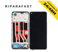 DISPLAY CON FRAME PER OPPO A74 4G CPH2219 LCD RICAMBIO SCHERMO TFT TOUCH