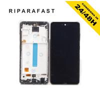 DISPLAY CON FRAME PER SAMSUNG GALAXY A52S 5G SM A528 A528B LCD OLED TOUCH SCREEN