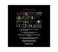 Display del Cruscotto per Gioco Simracing da 5 Pollici con RGB per FANATEC Simagic WRC Generations GT7 Accessori